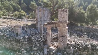 Ancient Ruins of Alakilise in Demre, Turkey