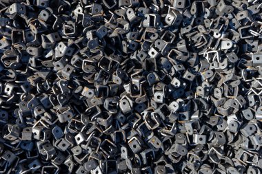 Paslı Ağır Zincir Kapalı Doku Arkaplanı