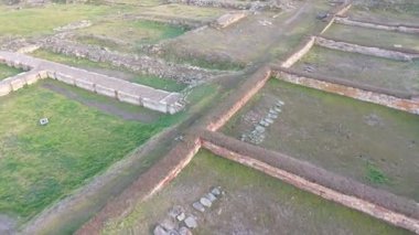 Gordion Antik Kenti ve Midas Tumulus 'un Ankara' daki Hava Aracı Videosu