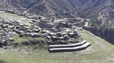 Apollon Lairbenos Tapınağı Denizli 'deki Asartepe Tepesi Harabeleri