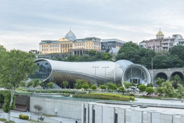 Tbilisi güzel panoramik manzaralı