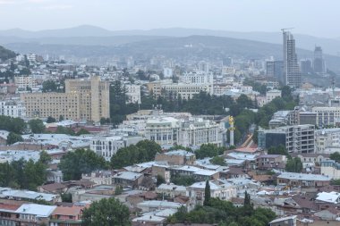 Tbilisi güzel panoramik manzaralı