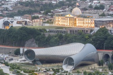 Tbilisi güzel panoramik manzaralı