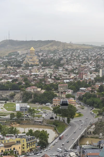 Відкривається прекрасна панорама Тбілісі — стокове фото