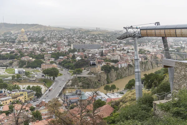 Schöner Panoramablick auf Tiflis — Stockfoto