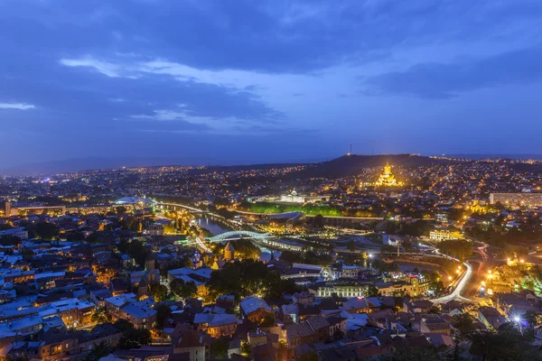 トビリシの美しいパノラマの景色 — ストック写真