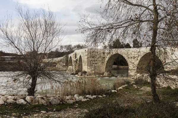 Historical Aspendos bridge — Stock Photo, Image