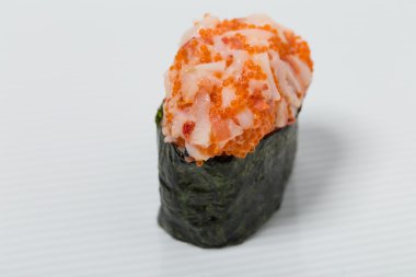 Gunkan suşi kar Yengeç