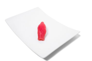 Geleneksel Japon orkinos nigiri suşi