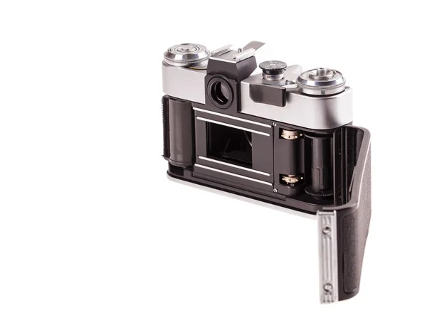 Old metal photo camera — Stock Photo, Image