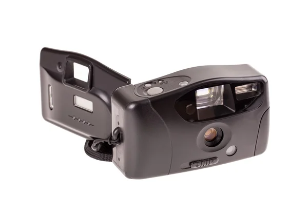 Alte billige Fotokamera aus Plastik — Stockfoto