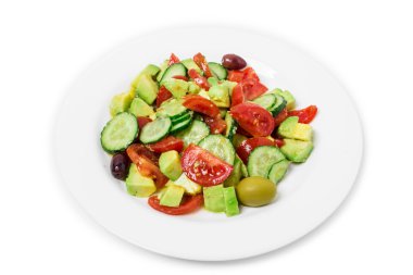 taze avokado salatası