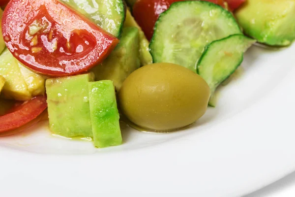 Fresh avocado salad — Stock Photo, Image