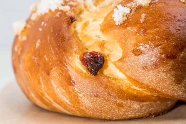 Deliziosa torta con zucchero croccante . — Foto Stock