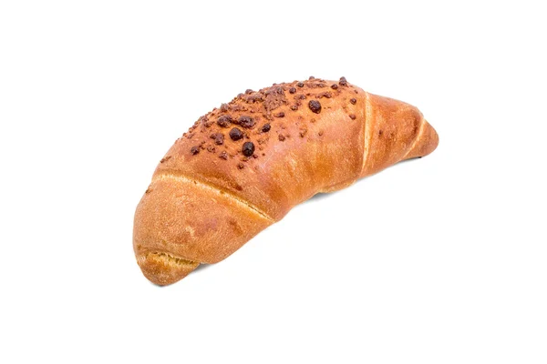 Leckeres französisches Croissant zum Frühstück. — Stockfoto