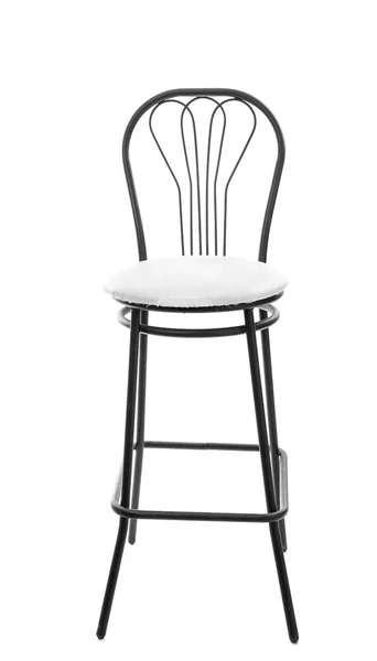 Modern metal black chair. — Stock Photo, Image