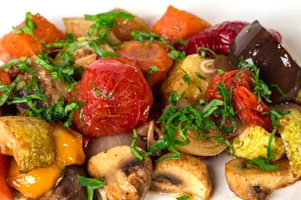 Deliciosas verduras a la parrilla. — Foto de Stock