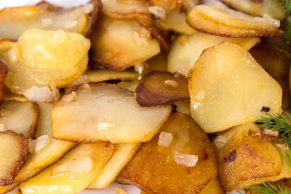 Heerlijke geroosterde aardappelen. — Stockfoto