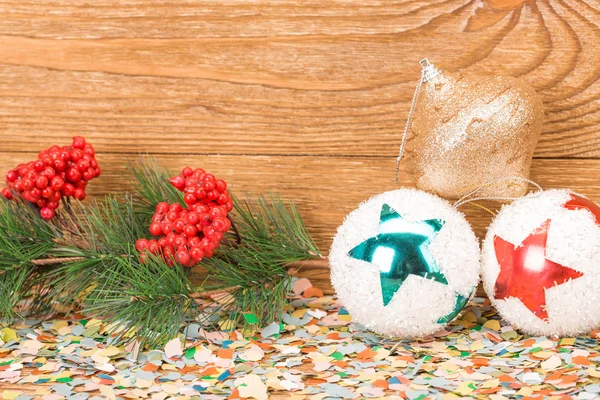 Addobbi dell'albero di Natale . — Foto Stock