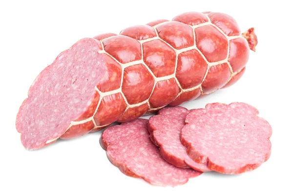 Delicious italian salami sausage. — Stock Photo, Image