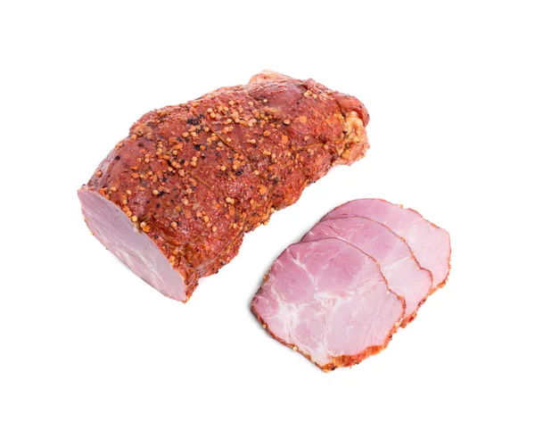 Füme kaburga ve et — Stok Foto © geniuslady 14698469