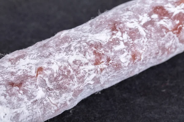 Delicious italian felino salami stick. — Stock Photo, Image