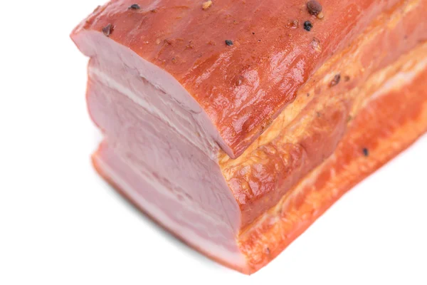 Delicious smoked pork belly. — Stock Photo, Image