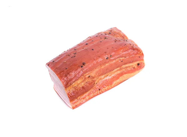 Delicious smoked pork belly. — Stock Photo, Image