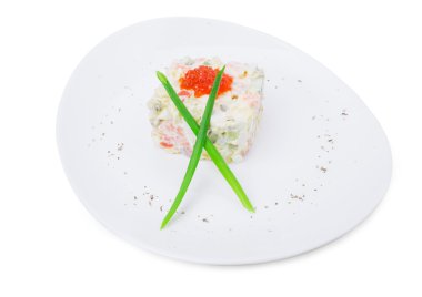 Traditonal Rus salatası olivier.