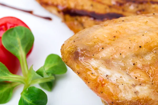 Goreng ayam dengan kecap . — Stok Foto
