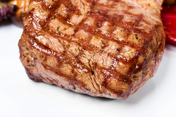 Läckra grillade lamm rack. — Stockfoto