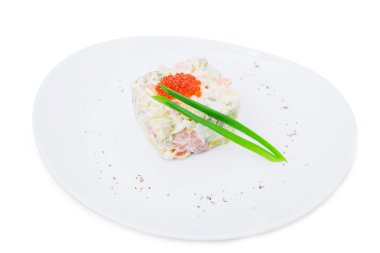 Traditonal Rus salatası olivier.