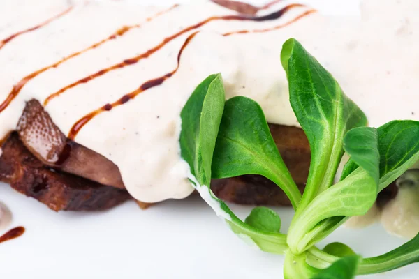 Delicious roasted veal tongue. — Stock Photo, Image