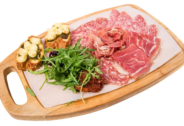 Assiette antipasto toscane traditionnelle . — Photo