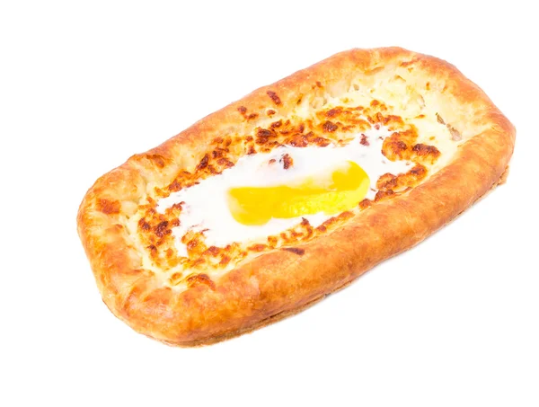 Geleneksel Gürcü pasta Khachapuri. — Stok fotoğraf