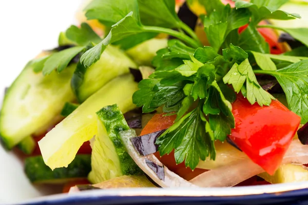 Eastern traditional vegetable salad. — Stock Photo, Image