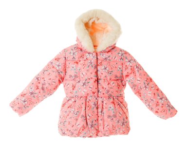 parlak çocuk pembe ceket.