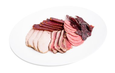 Lezzetli karışık et tabağı.