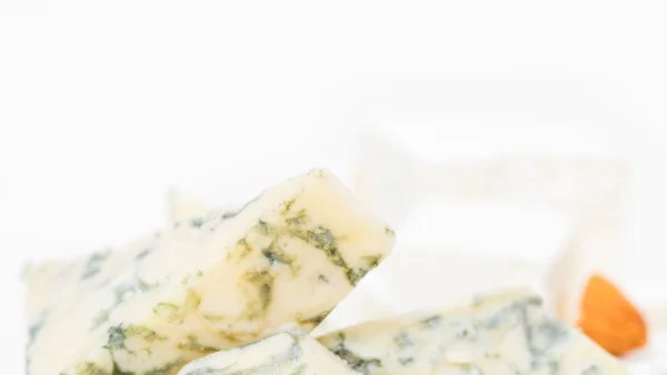 Delicioso queijo brie closeup . — Fotografia de Stock