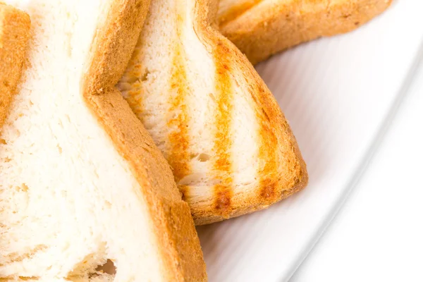 Toasts grillés pour le petit déjeuner anglais . — Photo