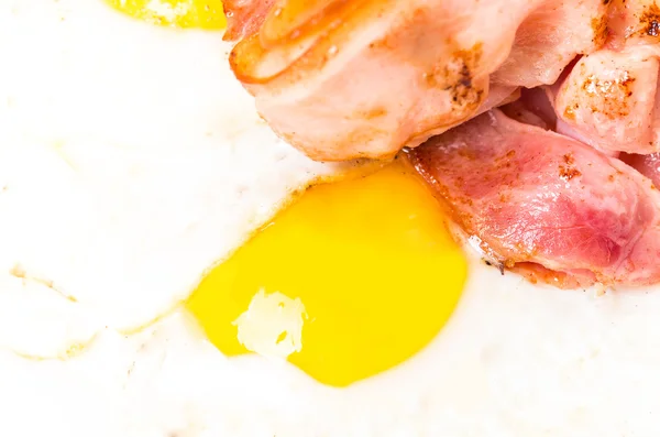 Tradiční anglickou snídani closeup. — Stock fotografie