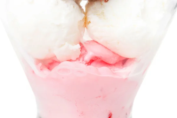 Delicioso surtido de helados en un tazón . — Foto de Stock