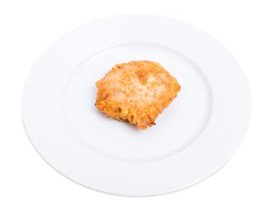 Hırpalanmış domuz fileto pirzola.