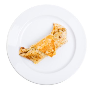 Tavuk fileto ile Rus gözleme.