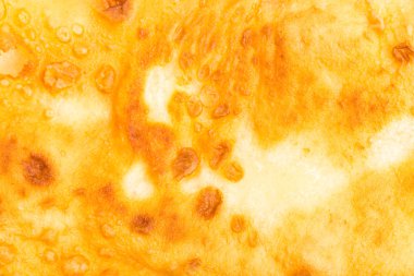 Kuzu eti ile geleneksel kızarmış pasta cheburek.