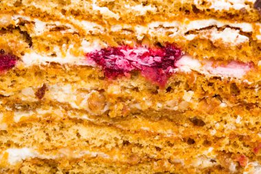 Lezzetli kek kiraz ve krem peynir ile.