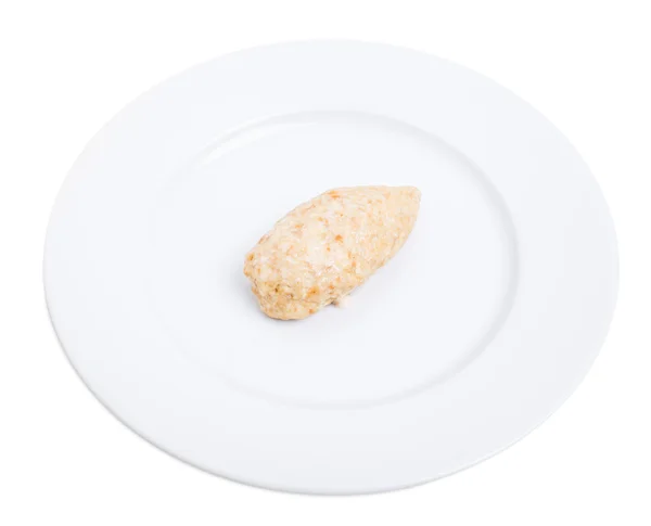 Délicieuse escalope de poulet à la carotte râpée . — Photo