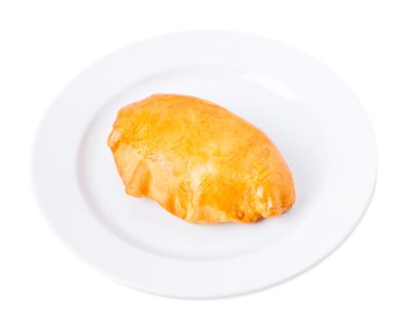 Tavuk fileto ile lezzetli pasta.