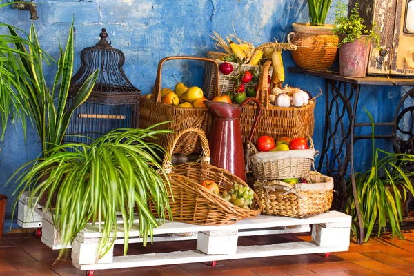 Interno di caffè di paese . — Foto Stock