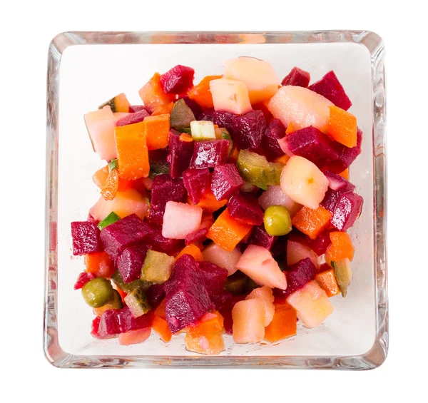 Rus pancar salatası salata sosu.